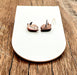 Earrings Snail Stud Earrings – Titanium Posts