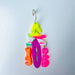 Earrings Stay Weird Neon Statement Earrings – Polymer Clay Earrings