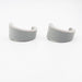 Earrings Grey Triangle Mini Hoops (Huggies)