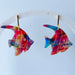 Earrings Tropical Fish Polymer Clay Earrings