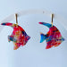 Earrings Tropical Fish Polymer Clay Earrings