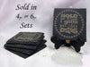 Engraved "Hold my Drink, Pet this Dog" Slate Coaster Sets - DogPound Creations