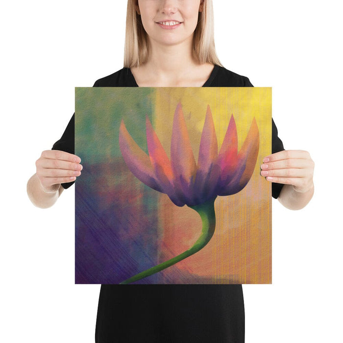 "Moody Flower" Painting [Unfoiled]