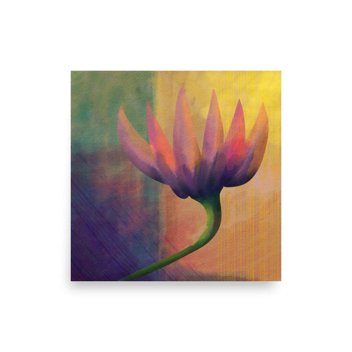 "Moody Flower" Painting [Unfoiled]