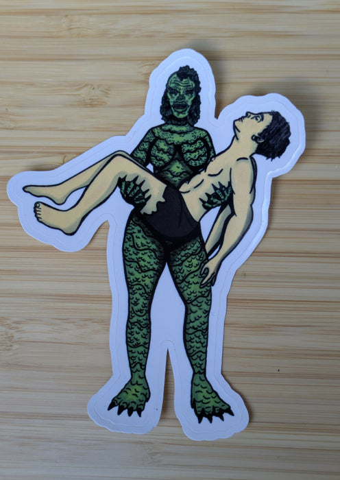 Black lagoon Girl Sticker