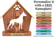 GREAT DANE Personalized Dog Memorial Gift | Doghouse LED Tealight - DogPound Creations