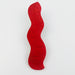 Hair Clip Burgundy Pebbles Squiggle Hair Clips