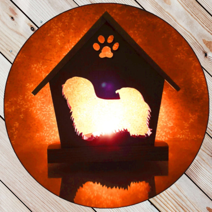 HAVANESE Personalized Dog Memorial Gift | Doghouse LED Tealight - DogPound Creations