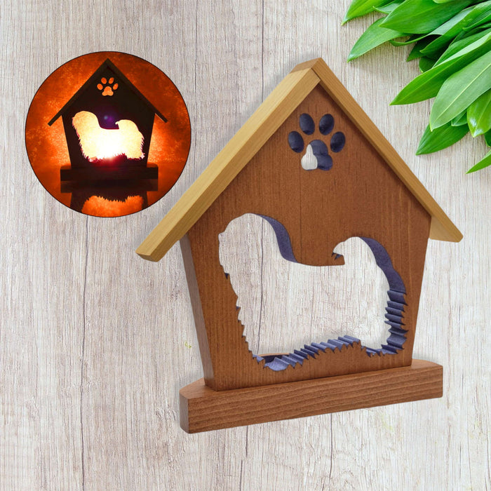 HAVANESE Personalized Dog Memorial Gift | Doghouse LED Tealight - DogPound Creations
