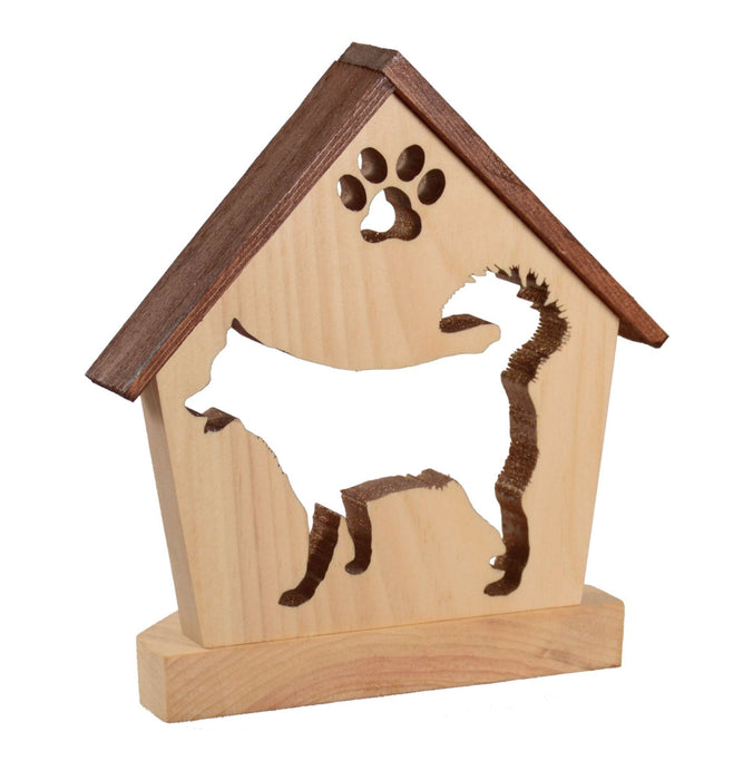 HUSKY Personalized Dog Memorial Gift | Doghouse LED Tealight - DogPound Creations