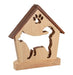 HUSKY Personalized Dog Memorial Gift | Doghouse LED Tealight - DogPound Creations