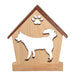 HUSKY Personalized Dog Memorial Gift | Doghouse LED Tealight - DogPound Creations