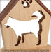 HUSKY Personalized Dog Memorial Gift | Doghouse LED Tealight - DogPound Creations