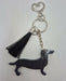 Weenie Dog Keychain