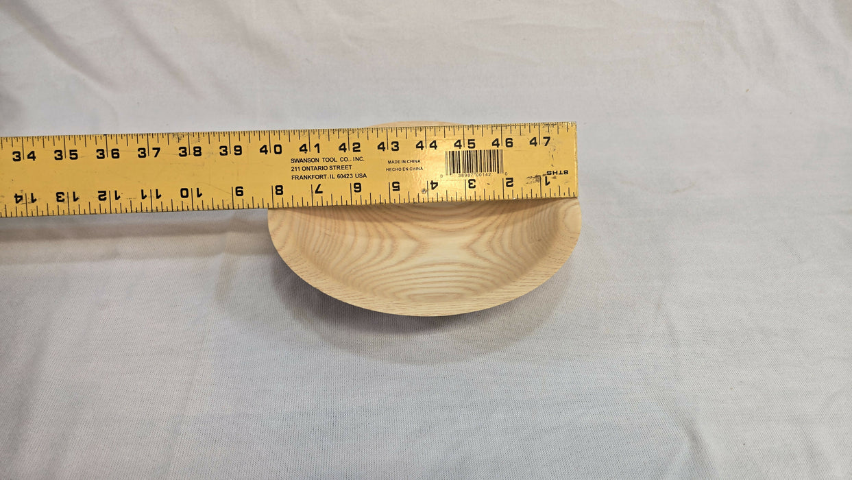 Ash Bowl 8-1/8" Hand Turned