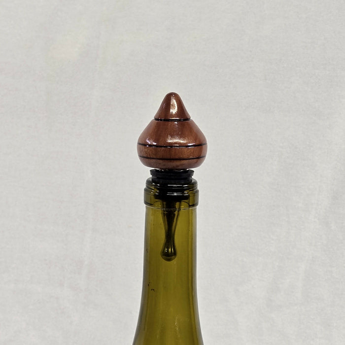 Bottle Stopper - Stainless Steel - Abstract Shapes