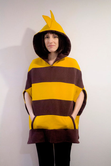 Undertale Monster Kid inspired cosplay poncho hoodie