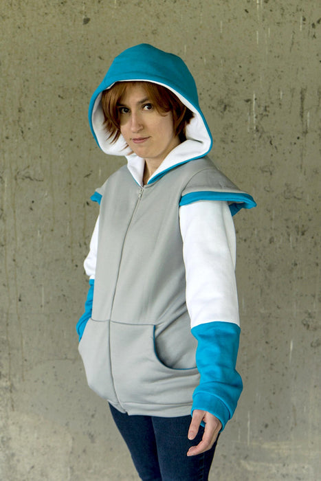 Underswap Sans inspired cosplay hoodie