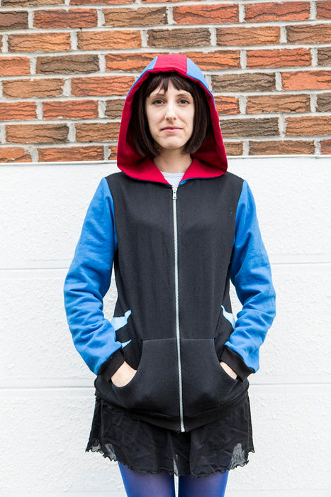 Undertale Undyne inspired cosplay hoodie