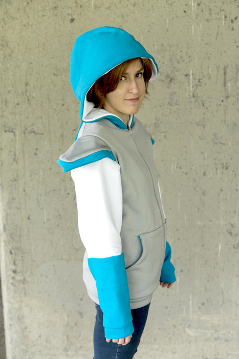 Underswap Sans inspired cosplay hoodie