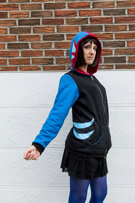 Undertale Undyne inspired cosplay hoodie