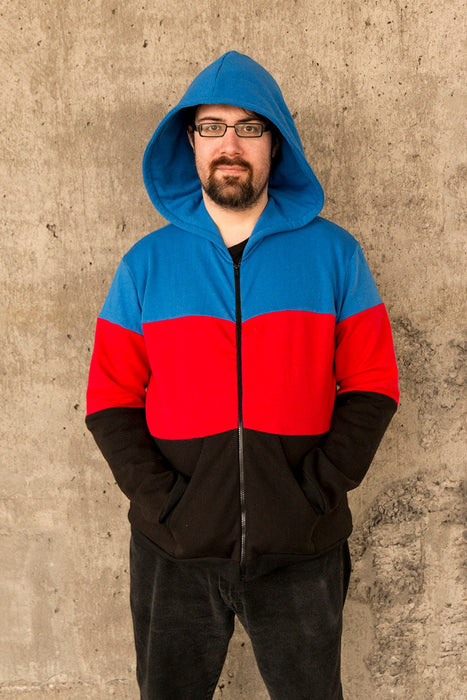 Polyamory pride flag hoodie