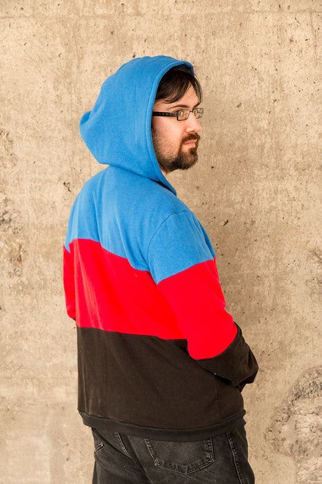 Polyamory pride flag hoodie