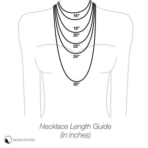 Raven Feather Lariat Necklace Silver