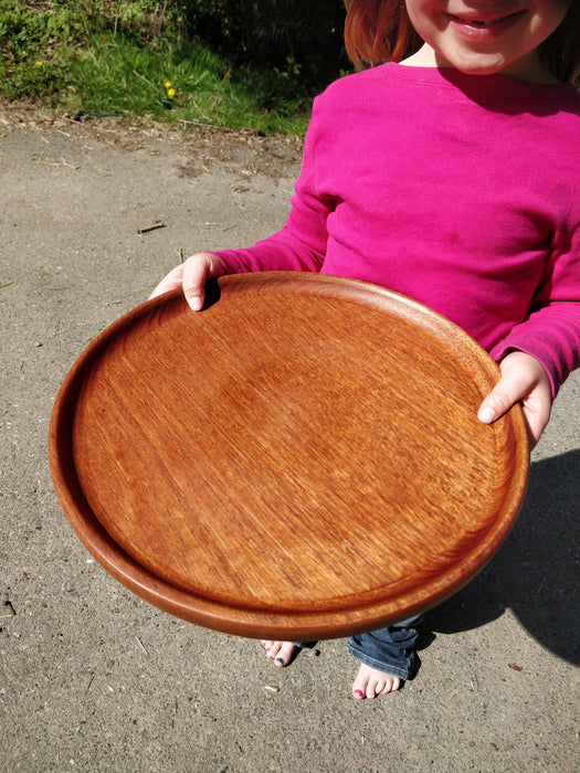 Deep Lip Solid Wood Plates