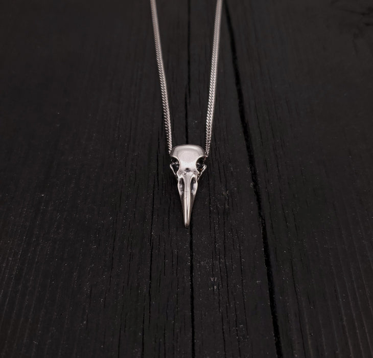 Raven Skull Necklace