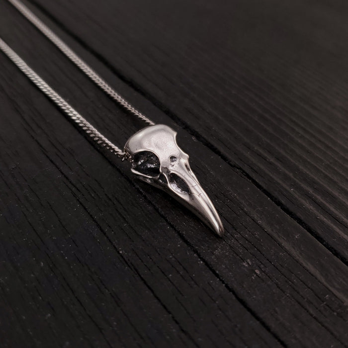 Raven Skull Necklace