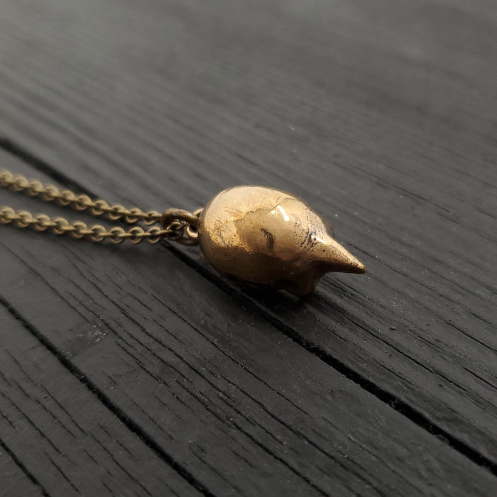 Baby Otter Charm Pendant Necklace