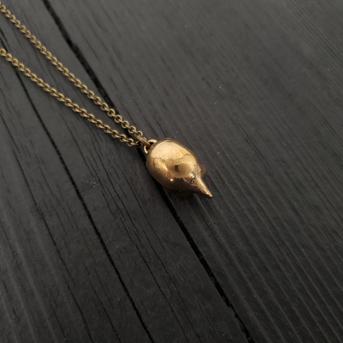 Baby Otter Charm Pendant Necklace