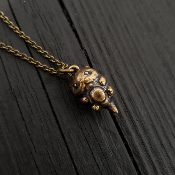 Baby Otter Charm Pendant Necklace