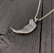 Large Bear Claw Pendant Necklace - Solid 925 Sterling Silver - Bear Claw Statement Piece - Life Size Bear Claw Gift For Him - Gift For Her