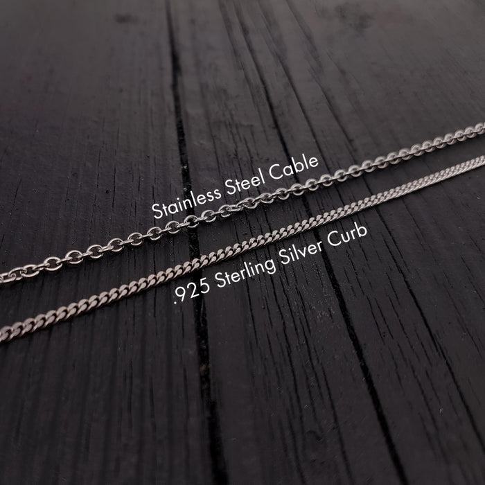 Sterling Silver Raven Cremation Necklace – Memorial Urn Pendant