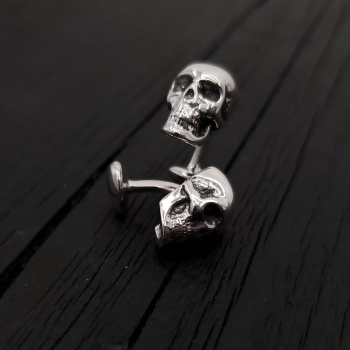 Human Skull Cufflinks