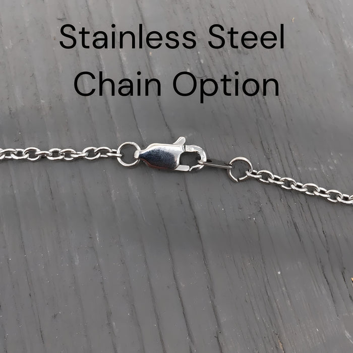 Silver Spruce Necklace – Hand Cast Sterling Silver Tree Charm Pendant