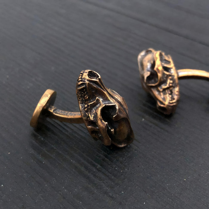 Wolf Skull Cufflinks