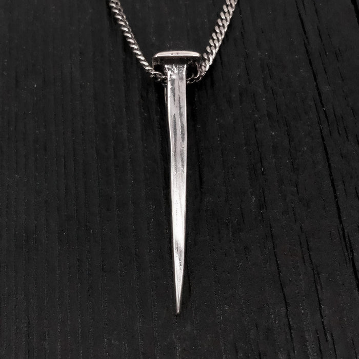 Sterling Silver Eschat Pinn Pendant - Moon Raven Designs