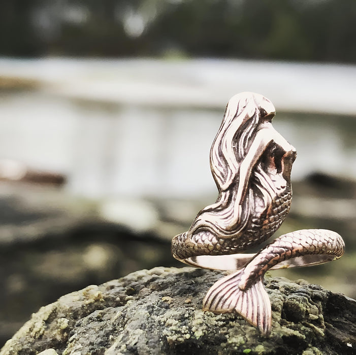 Mermaid Ring - Moon Raven Designs