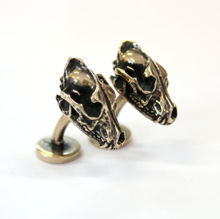 Wolf Skull Cufflinks