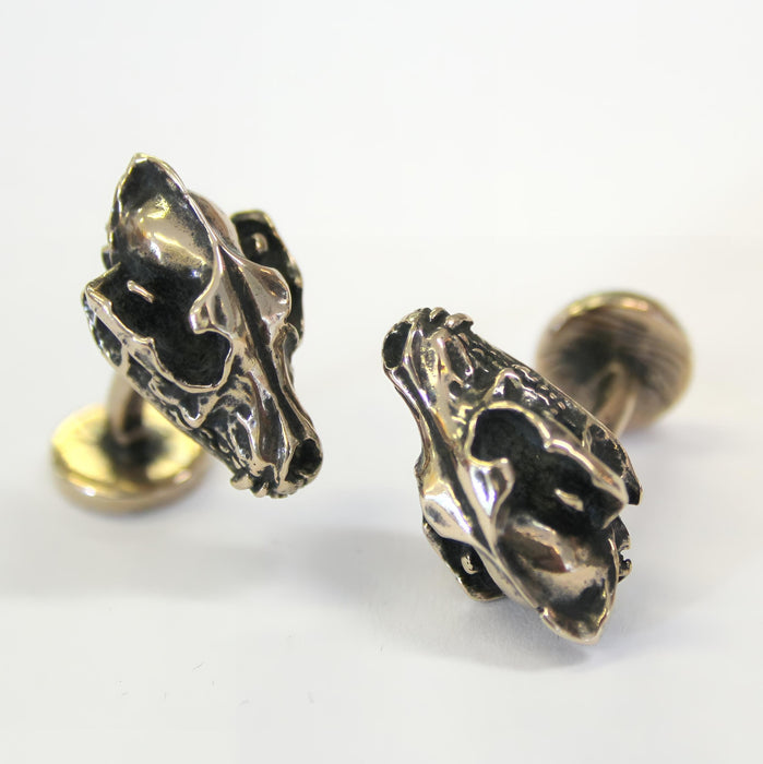 Wolf Skull Cufflinks