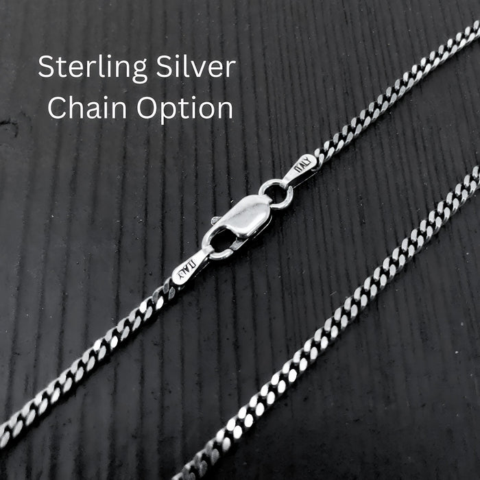 Sterling Silver Arrowhead Pendant - Coffin Nail Necklace by Moon Raven Designs Gothic Jewelry