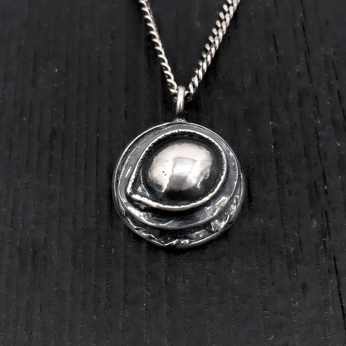 Eye of the Raven Protection Amulet Necklace - Moon Raven Designs