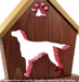 IRISH SETTER Personalized Dog Memorial Gift | Doghouse LED Tealight - DogPound Creations