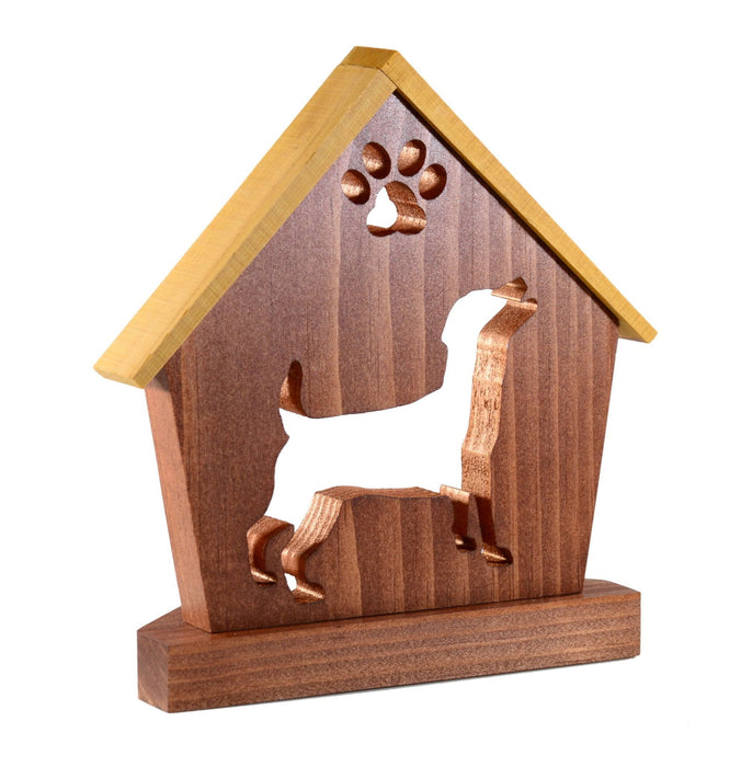 JACK RUSSELL Personalized Dog Memorial Gift | Doghouse LED Tealight - DogPound Creations
