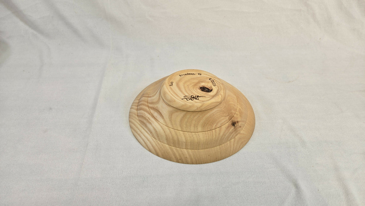 Ash Bowl 8" Hand Turned