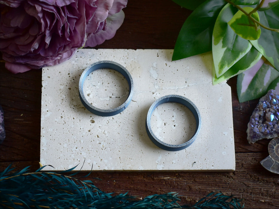 Ear Tunnels 10-100mm Silver | Pair |Ultra Light Thin-wall Ear Plugs | Gauge Earrings | Gauged Plugs