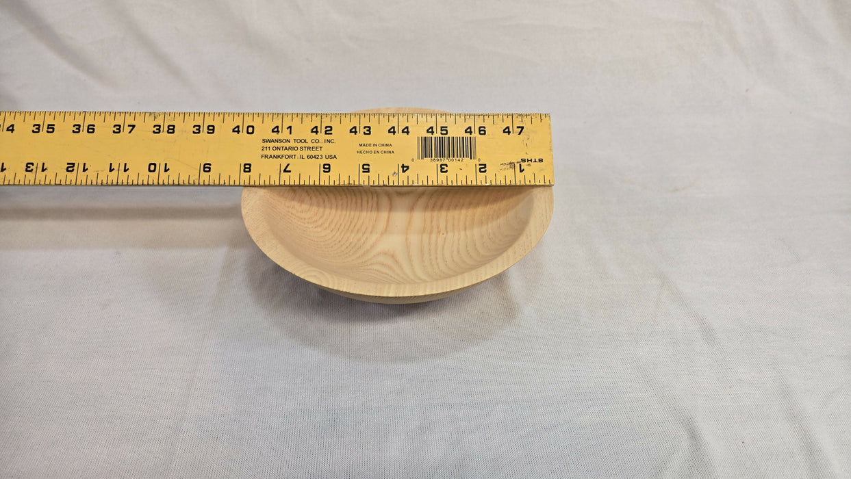 Ash Bowl 8" Hand Turned